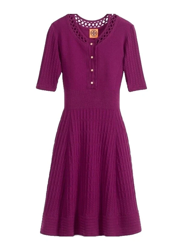 Vestidos de Suéter Tory Burch Sólido