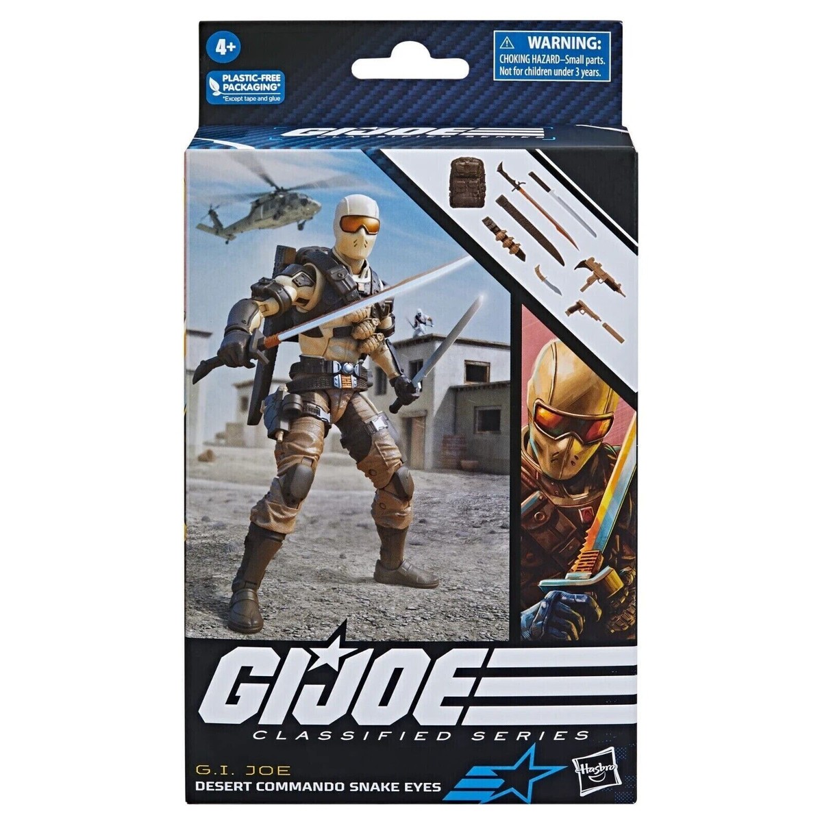 HASBRO G.I. JOE CLASSIFIED SERIES 092 DESERT COMMANDO SNAKE EYE 6