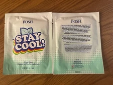 BRAND NEW! - Perfectly Posh - STAY COOL Sheet Mask - FREE SHIPPING!