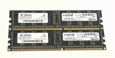 Infineon PC2700U25331-A0 1GB 2x512MB DIMM 333 CL2.5