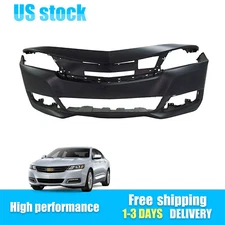 Front Bumper Cover Black Fits 2014-2020 Chevrolet Impala LT Primed