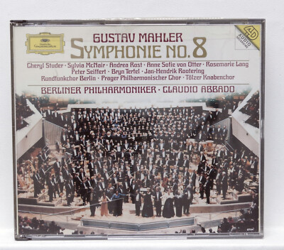 クラシック Claudio Abbado&London Symphony Orchestra CLAUDIO ABBADO, CHERYL STUDER ⸺ MAHLER Symphony no.8 ⸺ DGG 2xCDs