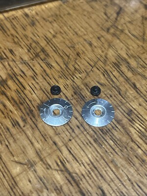 Weaver Windage & Elevation Discs W/screws U/D L/R  Model K & V New Old Stock