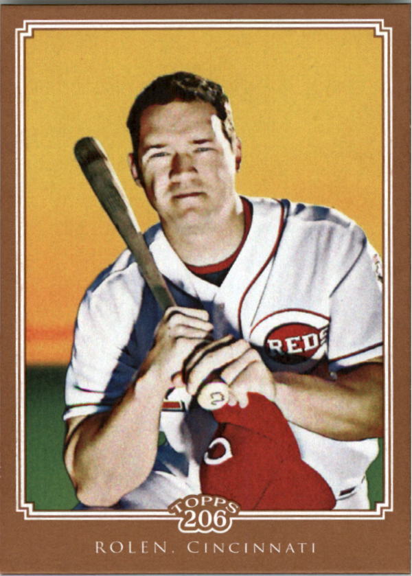 2010 Topps 206 Bronze Cincinnati Reds Baseball Card #258 Scott Rolen