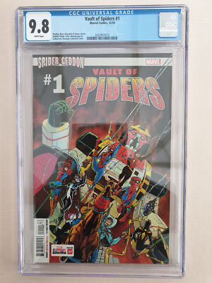 Vault of Spiders #1 CGC 9.8 *Marvel, 1st Spider-Byte, December 2018, UK Seller*