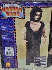 Childs Medium 5-7 Year Olds Spooky Horror Robe Costume Dress-Up Halloween
