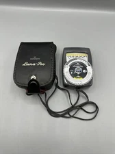 Vintage Gossen Luna-Pro Photo Light Exposure Meter Leather Case West Germany