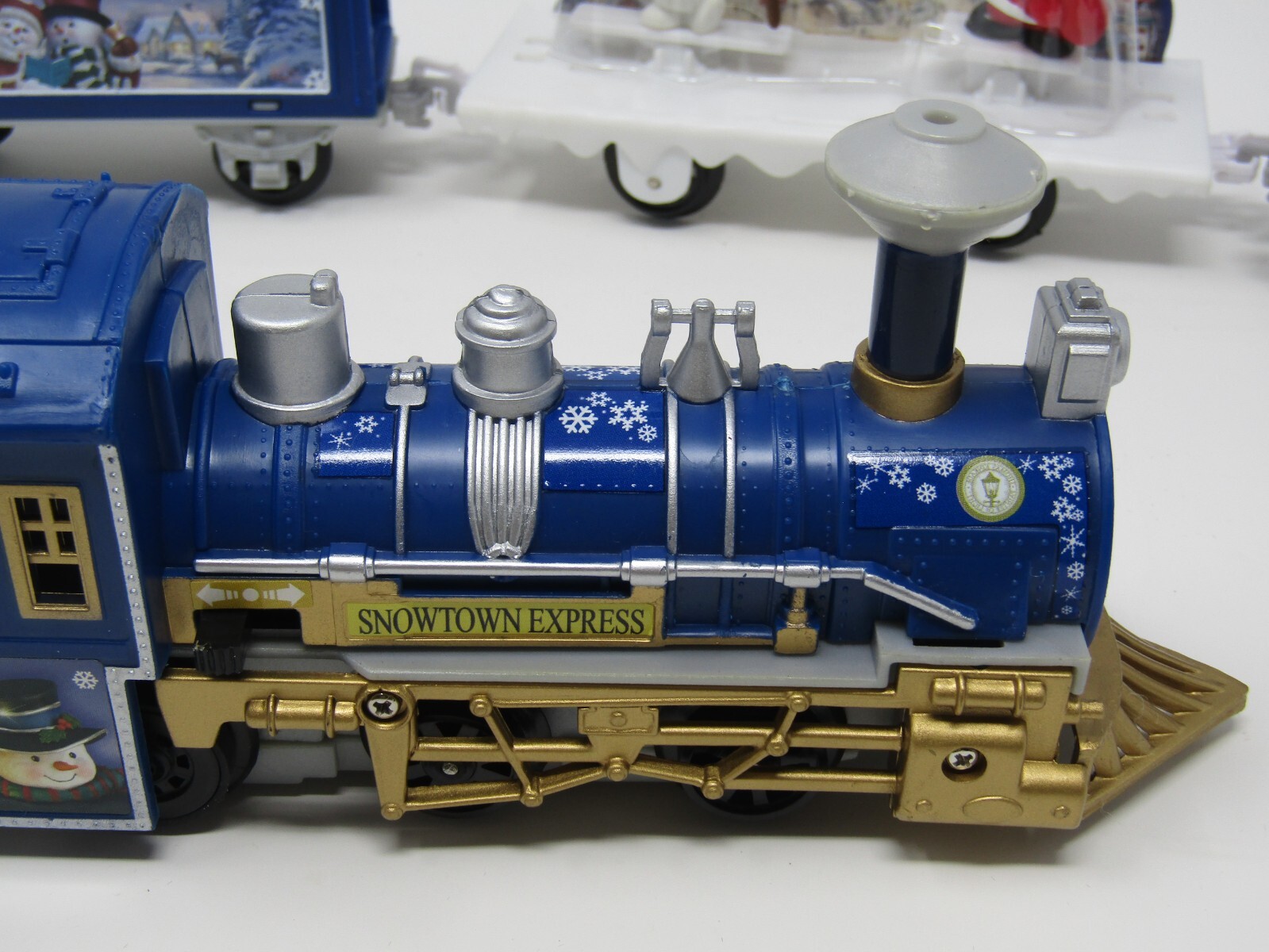 Hawthorne Village Division Snow Town Express Train Set Bradford