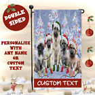 Anatolian Shepherd Dogs Garden Flag Personalized Double Sided Christmas Nwt