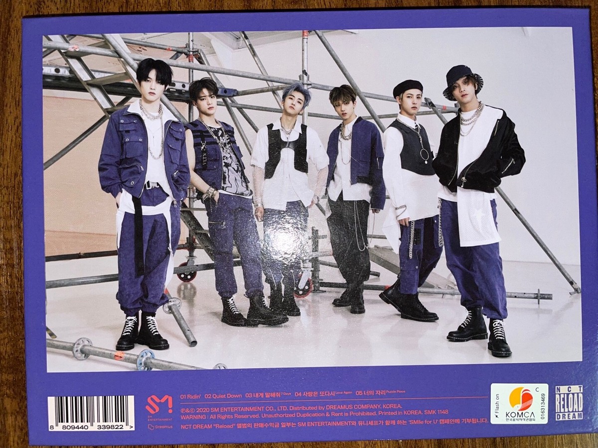 NCT DREAM [RELOAD] Autographed Signed Album | eBay