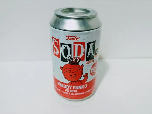 Freddy Funko As Devil Red Fright Night 2022 LE Pop! Soda Can Figure 1/3000