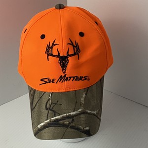 womens orange hunting hat