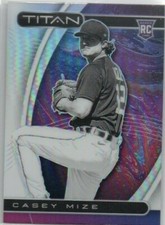 2021 Panini Chronicles Detroit Tigers Casey Mize  Prizm Titian Rookie card