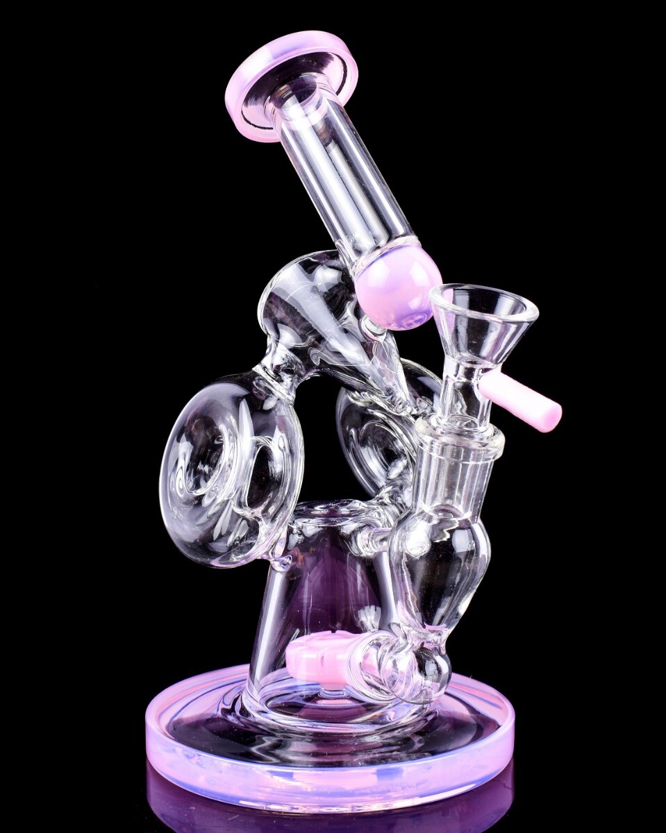 THICK Double Donut Hourglass Bong GIRLY Bongs UFO Bong ALIEN Bong PINK Bong USA