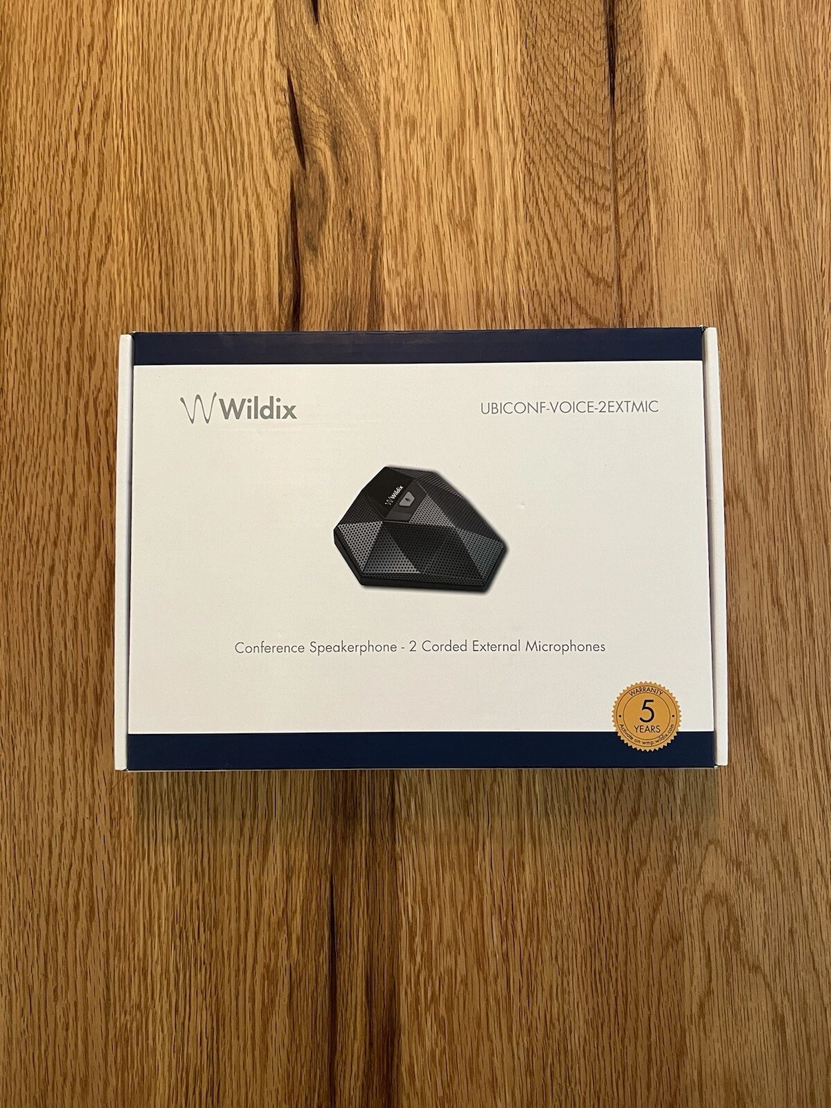 Wildix Pair Of Conference Microphones UBICONF-VOICE-2EXTMIC - Brand New