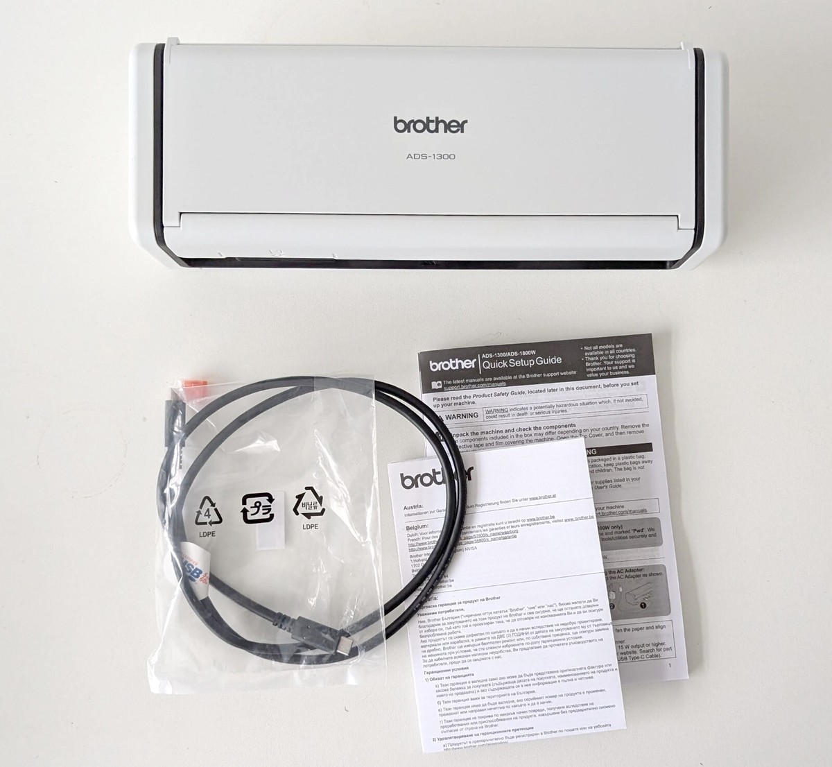 Brother OT1001C | Brother Scanner Output Tray - für Brother ADS-1300