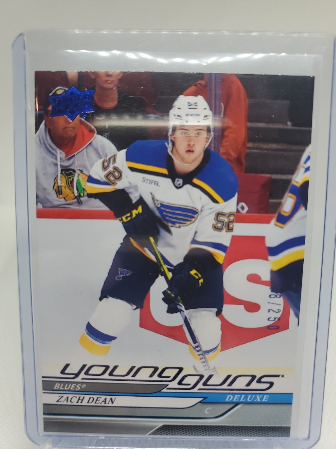 2024-25 Upper Deck Series 1 - Young Guns Deluxe #213 Zach Dean /250 (RC)