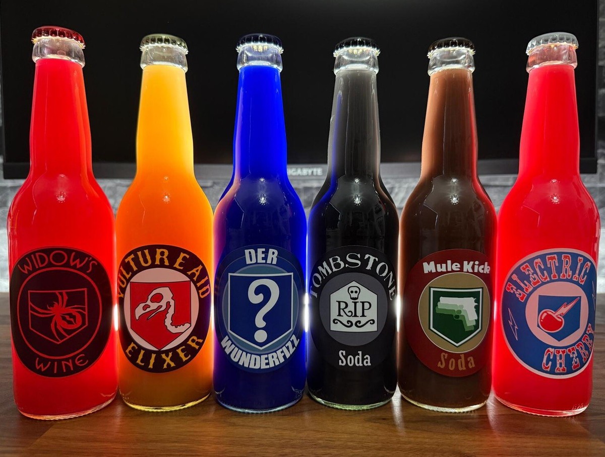 Zombie Perk Bottles Glow Edition (6) BLACK OPS PS5 XBOX - Foto 2