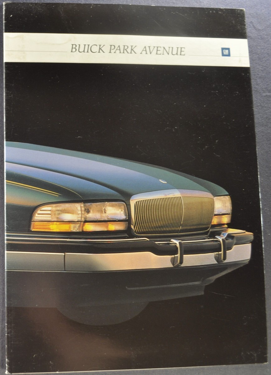 1992 Buick Park Avenue Sedan Brochure Folder Excellent Original 92