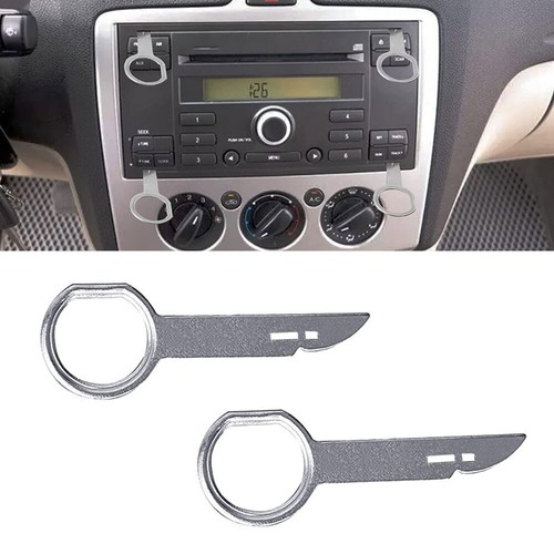 Kit de reparación de unidad principal estéreo herramienta pin llave extracción radio interior auto coche 6 piezas - Imagen 8 de 13