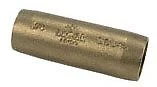Nvent (Erico) CR34, 3" L, 3/4" Diameter, Bronze, Ground Rod Coupler, 1pc