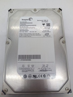 SEAGATE Barracuda  500GB SATA FESTPLATTE *ST3500630AS* 3,5 '' #FP4870