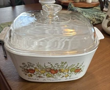 CorningWare 5 Liter A-5-B Spice Of Life L’Echalote La Marjolaine Le Romarin Rare