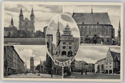 Neisse Kreuzkirche Berlinerstrasse St Jakobus 