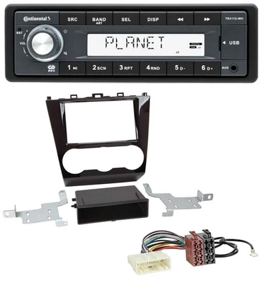 Continental USB MP3 AUX 1DIN Autoradio für Subaru Forester SJ Facelift ab 15 - Bild 1 von 4
