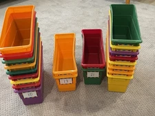 Really Good Stuff Book & Binder Holders 21-Piece Multi-Color Set Classroom Kids