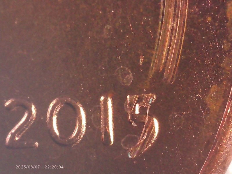 2015 Lincoln Shield Penny with Multiple Obverse Errors