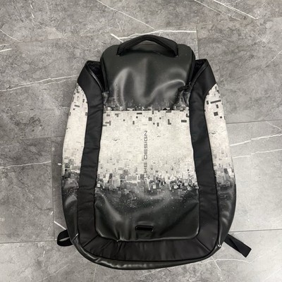 Porsche Design Herren Business Rucksack Schwarz Nylon Wie Neu Top Zustand