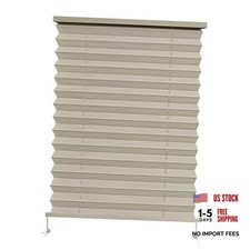 RV Blinds - Pleated Shades, 17" W x 24" L Cappuccino RV Window 17"W x 24"H