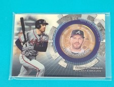 2020 Topps Update Baseball Coin Cards #TBC-FF Freddie Freeman BASEBALL Card Q9