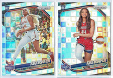 2025 Panini Prizm WNBA Kiki Iriafen #149 Silver Pandora RC Base + Variation