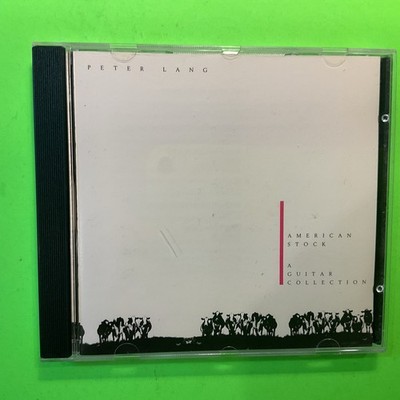 Peter Lang / American Stock A Guitar Collection CD Good  Condition