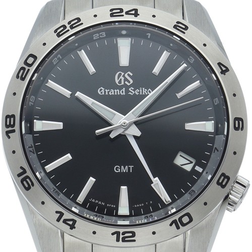SEIKO Grand Seiko GMT Quartz 39mm Sports Collection SBGN027/9F86-0AK0 Stainl...