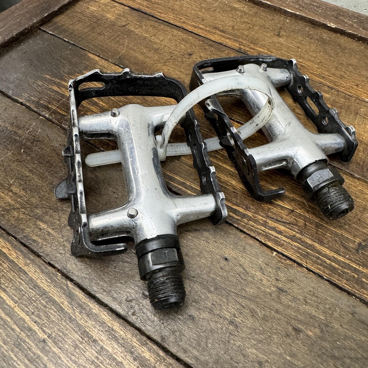 Vintage Shimano Deore XT Pedals PD-M735 Mountain Bike Platform