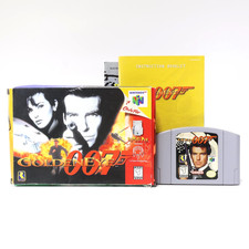 GoldenEye 007 (N64) CIB - Authentic Good Cond
