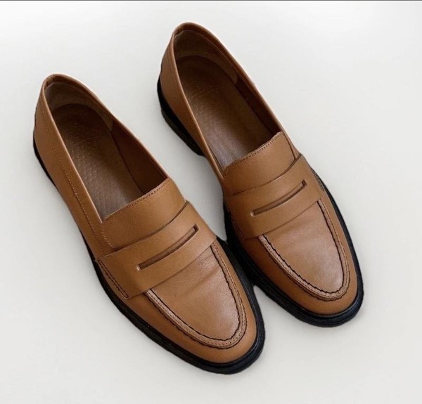 Women ATP Atelier Loafers Brown Leather 37