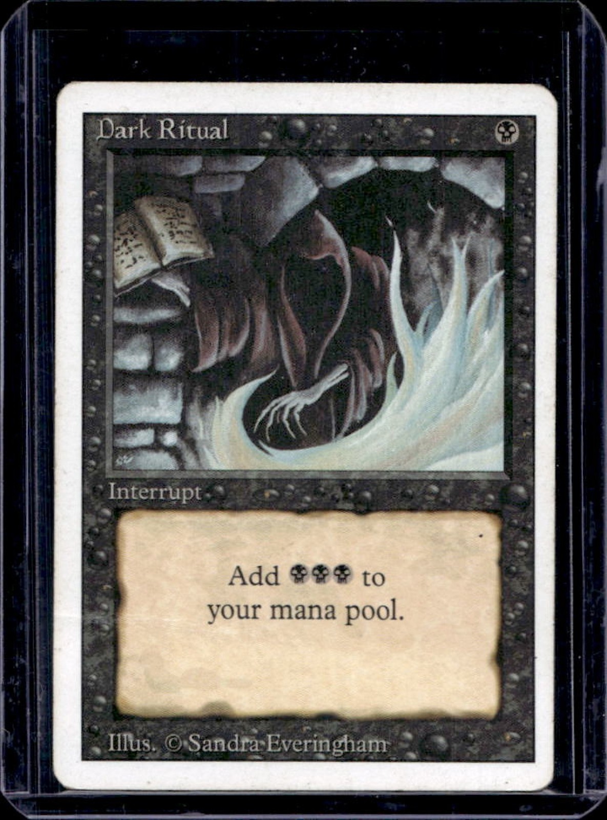 1993 Magic: The Gathering Unlimited Dark Ritual #NNO