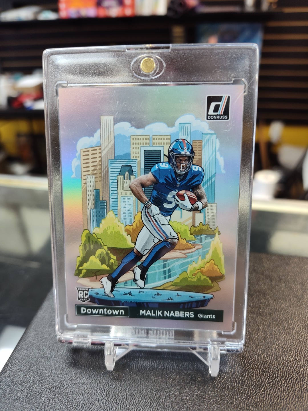 2024 Panini Donruss Downtown! Malik Nabers #18 (RC)