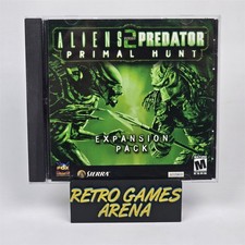 Aliens Versus Predator 2: Primal Hunt (PC CD-ROM) Jewel CIB COMPLETE