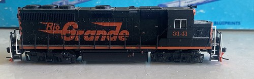 Locomotora motor diésel Atlas 48557 DCC Ready escala N GP40 Rio Grande DRGW 3141 | Condition: Used