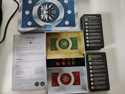 Witcher 3 Gwent Hearts of Stone - 154 Cards & Guide (No Tokens)