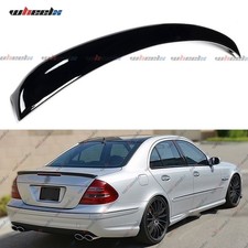 Sport Heckspoiler Lippe Schwarz Glanz für Mercedes E W211 Limo 03-08 Sport Heckspoiler Lippe Schwarz Glanz für Mercedes E W211 Limo 03-08