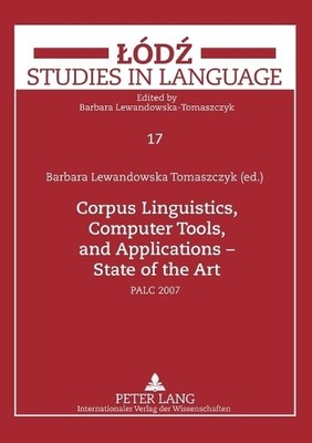 Corpus Linguistics, Computer Tools, and Applications  State ... - 9783631583111