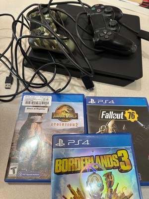 Sony PlayStation 4 Slim PS4 1TB Black Console with games Gaming System CUH-2115B