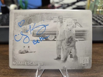ウォーキングデッド 印刷プレート The Walking Dead Collectable Trading Card Printing Plate for sale