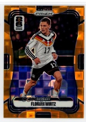 2026 Panini Prizm FIFA World Cup Orange Pandora 63/215 Florian Wirtz #60 10no